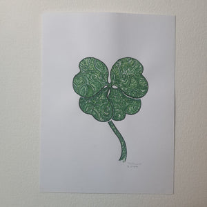 Original Di02354 Four clover 30x40cm