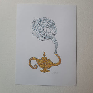 Original Di02360 Aladdin lamp 30x40cm