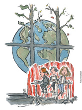 Load image into Gallery viewer, Original Di02756 debate planet illustration