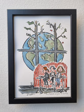 Load image into Gallery viewer, Original Di02756 debate planet illustration