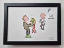 Load image into Gallery viewer, Original Di02825 biodiversity medal illustration