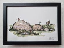 Load image into Gallery viewer, Original Di02828 Stones in Landscape illustration