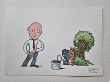 Load image into Gallery viewer, Original Di02848 Biodiversity donation can illustration