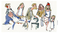 Pic031 Original drawing people A4 size