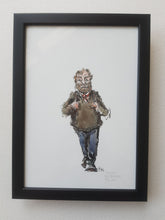 Load image into Gallery viewer, Pic033 Original drawing people A4 size