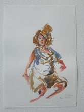 Load image into Gallery viewer, Pw001 Original A4 size Watercolor of people
