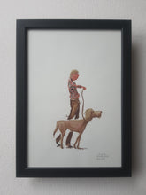 Load image into Gallery viewer, Pw005 Original A4 size Watercolor of people