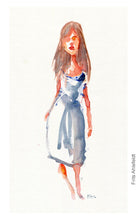Load image into Gallery viewer, Pw002 Original A4 size Watercolor of people