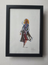 Load image into Gallery viewer, Pw003 Original A4 size Watercolor of people