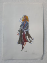 Load image into Gallery viewer, Pw003 Original A4 size Watercolor of people