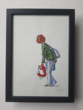 Load image into Gallery viewer, Pw009 Original A4 size Watercolor of people