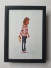 Load image into Gallery viewer, Pw010 Original A4 size Watercolor of people