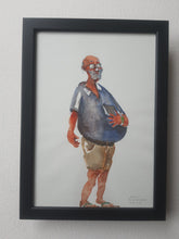 Load image into Gallery viewer, Pw013 Original A4 size Watercolor of people