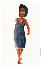 Load image into Gallery viewer, Pw015 Original A4 size Watercolor of people