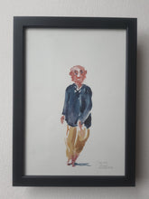 Load image into Gallery viewer, Pw019 Original A4 size Watercolor of people