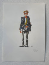 Load image into Gallery viewer, Pw022 Original A4 size Watercolor of people
