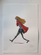 Load image into Gallery viewer, Pw027 Original A4 size Watercolor of people