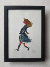 Load image into Gallery viewer, Pw028 Original A4 size Watercolor of people