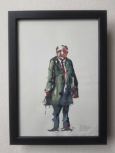 Load image into Gallery viewer, Pw029 Original A4 size Watercolor of people