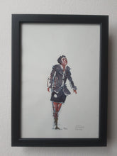 Load image into Gallery viewer, Pw032 Original A4 size Watercolor of people