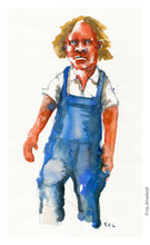 Load image into Gallery viewer, Pw037 Original A4 size Watercolor of people