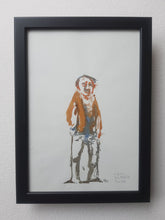 Load image into Gallery viewer, Pw038 Original A4 size Watercolor of people