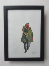 Load image into Gallery viewer, Pw039 Original A4 size Watercolor of people