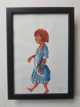 Load image into Gallery viewer, Pw041 Original A4 size Watercolor of people