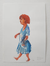 Load image into Gallery viewer, Pw041 Original A4 size Watercolor of people