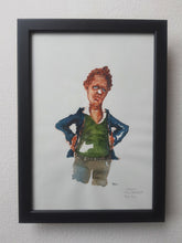 Load image into Gallery viewer, Pw042 Original A4 size Watercolor of people