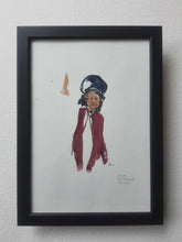 Load image into Gallery viewer, Pw044 Original A4 size Watercolor of people