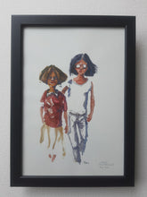 Load image into Gallery viewer, Pw045 Original A4 size Watercolor of people
