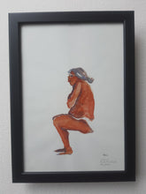 Load image into Gallery viewer, Pw047 Original A4 size Watercolor of people