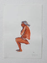 Load image into Gallery viewer, Pw047 Original A4 size Watercolor of people