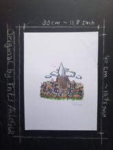 Load image into Gallery viewer, Original hiking around mountain di00916 30x40cm
