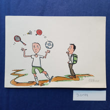 Load image into Gallery viewer, Original Di01377 Sports vs walking illustration