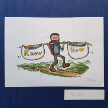 Load image into Gallery viewer, Original Di01384 Know-How walker illustration