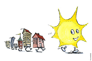 Di00037 buildings follow the sun illustration