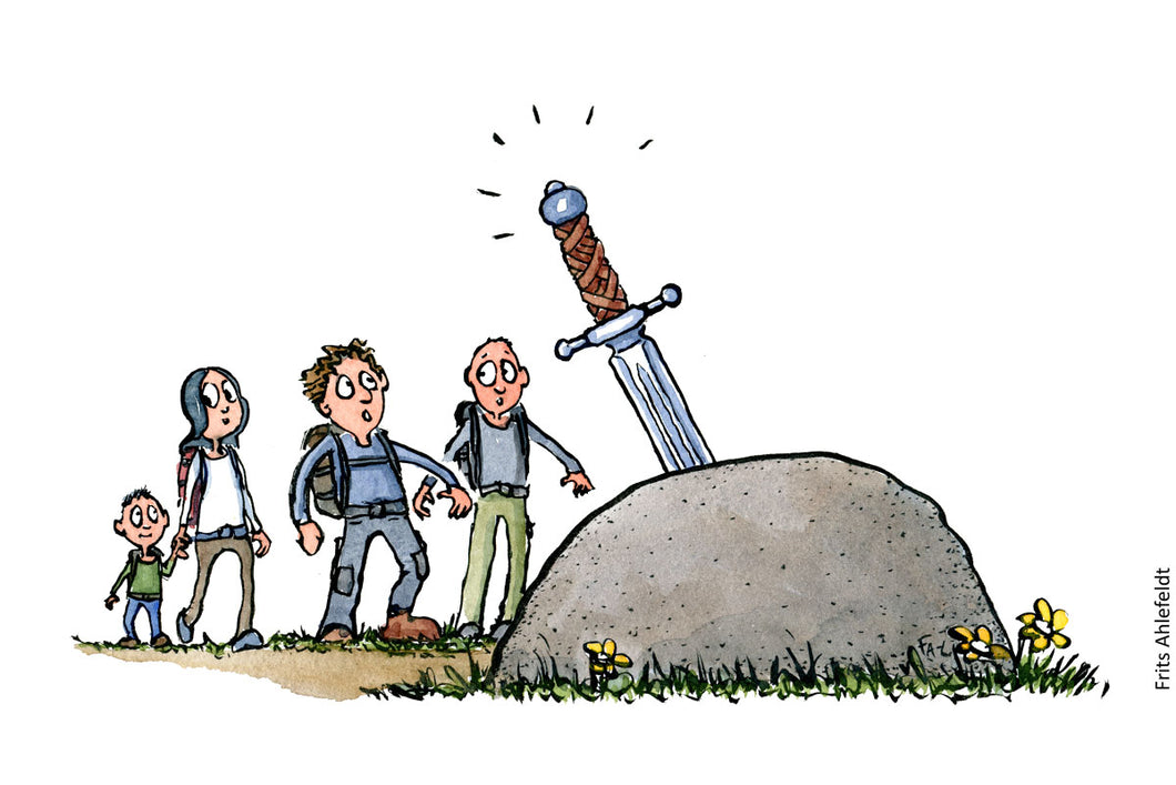 Di00097 download sword in stone illustration