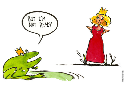 Di00251 download Not ready frog illustration