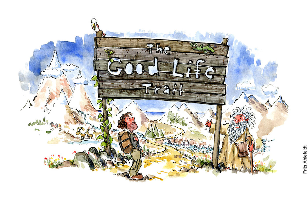 Di00257 download Good Life Trail illustration