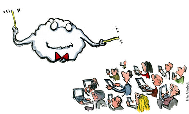 Di00269 download digital cloud conductor illustration