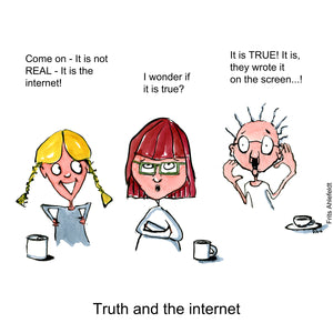 Di00273 download Truth on the internet illustration