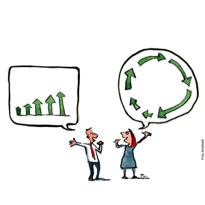Di00306 download Growth vs circular economy illustration