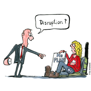 Di00311 download Disruption or no plans illustration