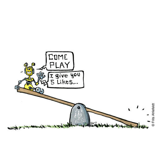 Di00328 download Robot on See-saw illustration