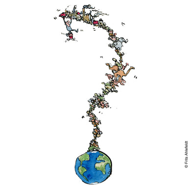 Di00333 download Evolution string from Earth illustration
