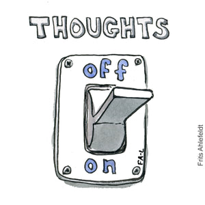 Di01343 Thoughts on-off illustration