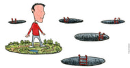 Original Di01345 Nature place and hole roles illustration