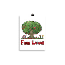 Load image into Gallery viewer, The Free Lunch tree illustration Art print